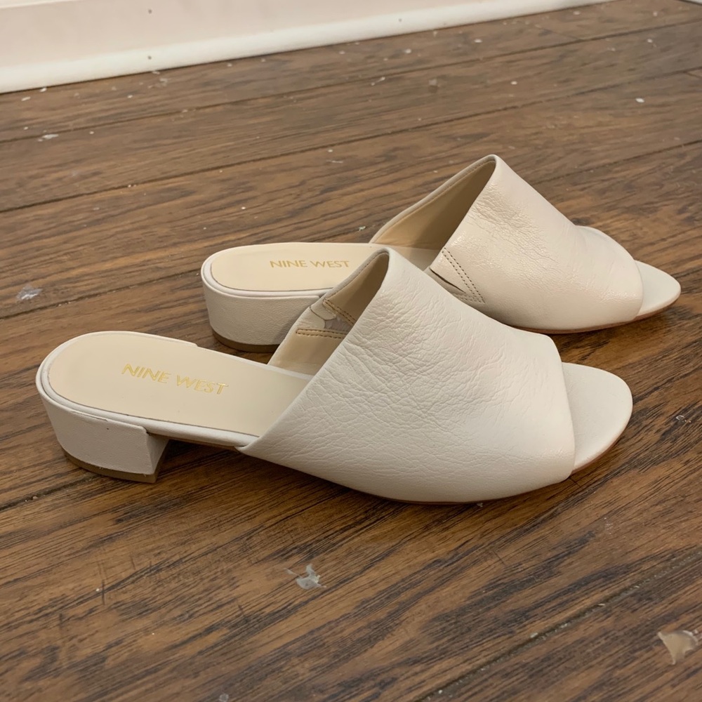 Nine West Heeled Slip Ons